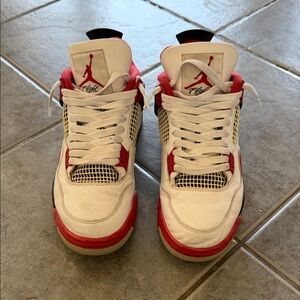 Air Jordan 4 Retro Fire Red Men’s Size 10